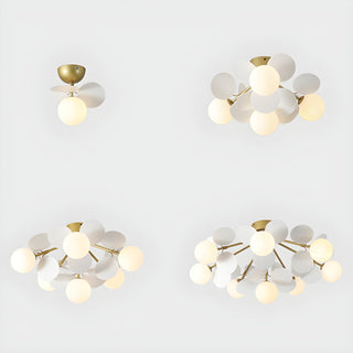 Solara Plafonnier Rond Macaron aux Couleurs Pastel-Luire