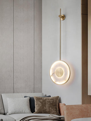 Vevelila Suspension Minimaliste en Albâtre