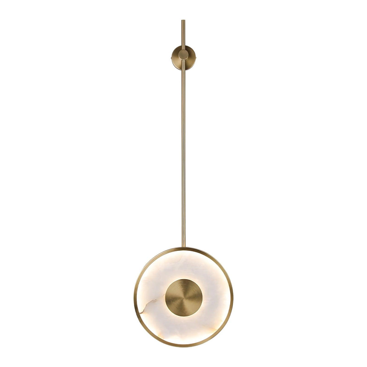 Perelle Suspension Minimaliste en Albâtre