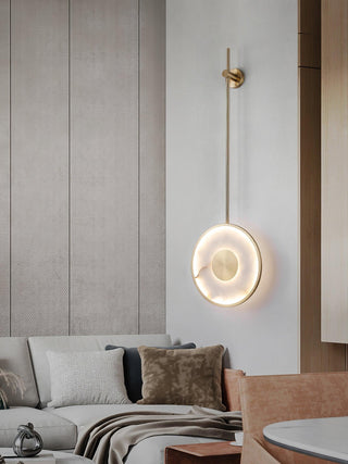 Vevelila Suspension Minimaliste en Albâtre