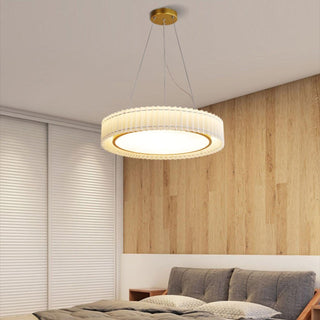 Averise Suspension Lampe en Tissu Confortable