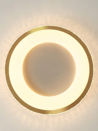 Solara Plafonnier Rond Encastré Minimaliste Chaud