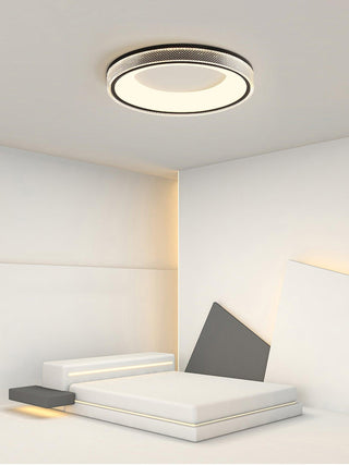 Solara Plafonnier Rond Encastré Minimaliste Chaud