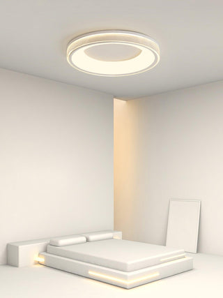 Solara Plafonnier Rond Encastré Minimaliste Chaud