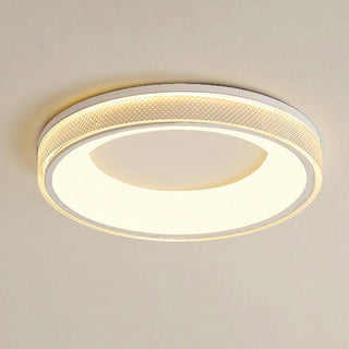 Solara Plafonnier Rond Encastré Minimaliste Chaud