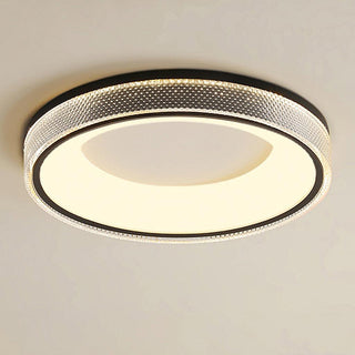 Solara Plafonnier Rond Encastré Minimaliste Chaud