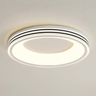 Solara Plafonnier Rond Encastré Minimaliste Chaud