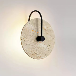 Kara Applique Murale Minimaliste en Travertin