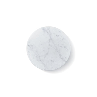 Vasilora Applique Murale Ronde en Marbre Blanc Moderne Minimaliste
