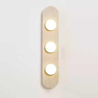 Zasoliel Applique Murale Minimaliste en Travertin