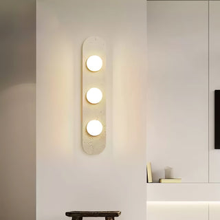 Zasoliel Applique Murale Minimaliste en Travertin