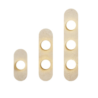 Zasoliel Applique Murale Minimaliste en Travertin