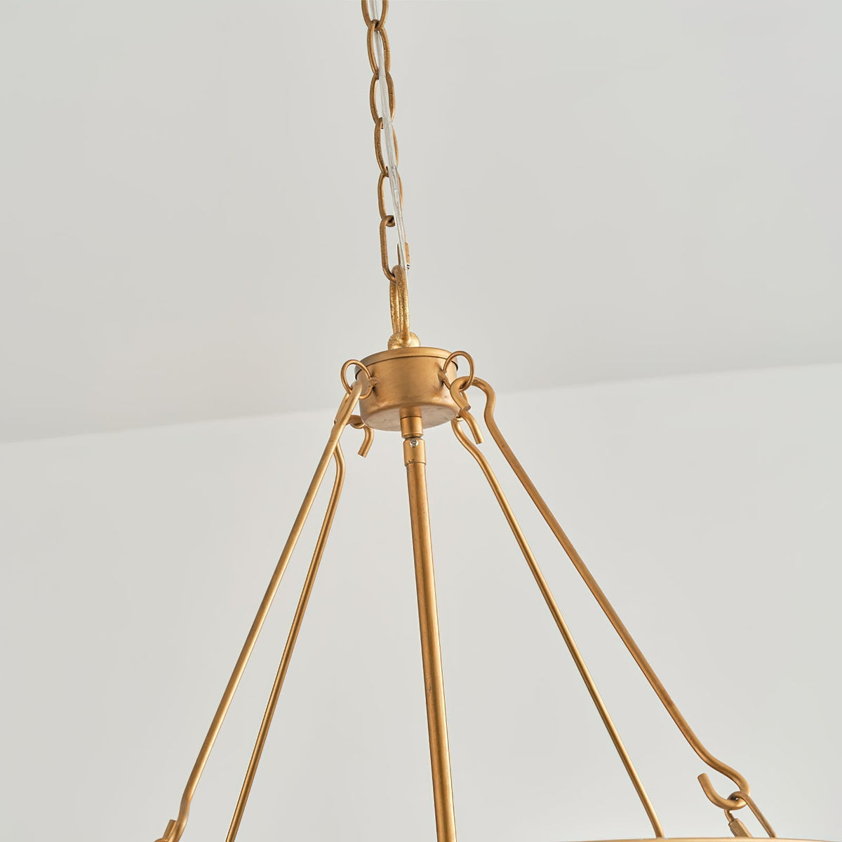 Ivsileth Lustre en Bois et Métal avec Perles Premium
