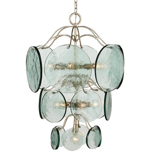 Aurora Lustre en Verre Disc Moderne