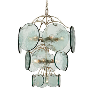 Aurora Lustre en Verre Disc Moderne