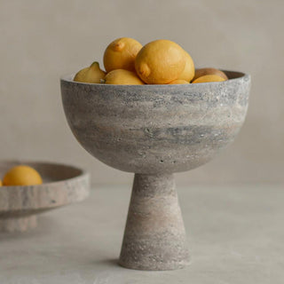 Rowan Stone Display Bowl-Neutral Decor