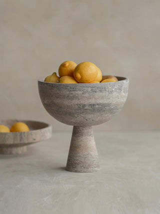 Rowan Stone Display Bowl-Neutral Decor