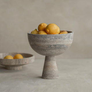 Rowan Stone Display Bowl-Neutral Decor