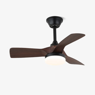 Plafonnier Ventilateur Orlen Minimaliste en Bois
