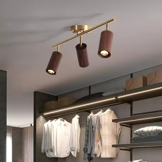 Usolila Lampe Plafonnier Moderne Minimaliste en Bois