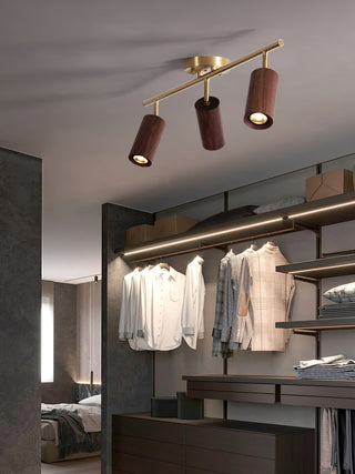 Usolila Lampe Plafonnier Moderne Minimaliste en Bois