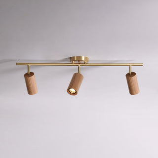 Usolila Lampe Plafonnier Moderne Minimaliste en Bois