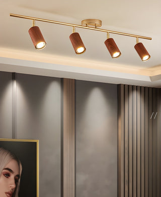 Usolila Lampe Plafonnier Moderne Minimaliste en Bois