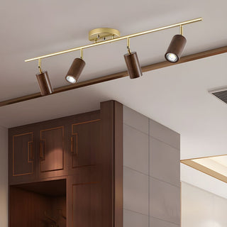 Usolila Lampe Plafonnier Moderne Minimaliste en Bois