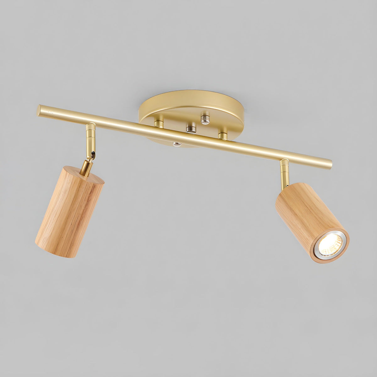 Brinara Lampe Plafonnier Moderne Minimaliste en Bois
