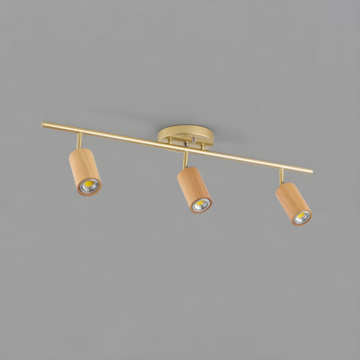 Brinara Lampe Plafonnier Moderne Minimaliste en Bois