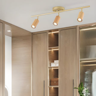 Usolila Lampe Plafonnier Moderne Minimaliste en Bois