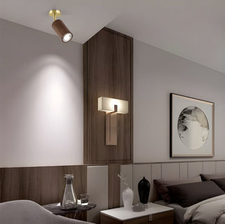 Usolila Lampe Plafonnier Moderne Minimaliste en Bois