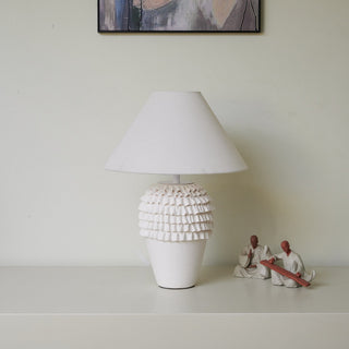 Jonathan Lampe de Table en Céramique Moderne