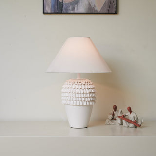 Jonathan Lampe de Table en Céramique Moderne