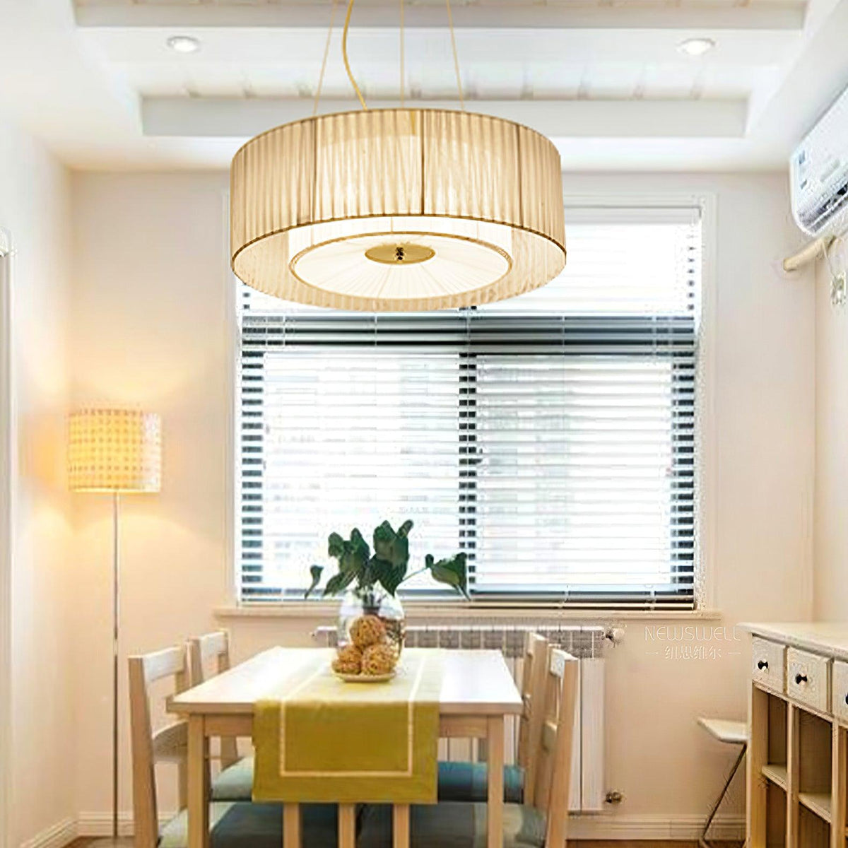 Seruna Suspension Moderne en Tissu