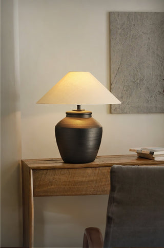 Lumarielle Lampe de Table Moderne en Céramique