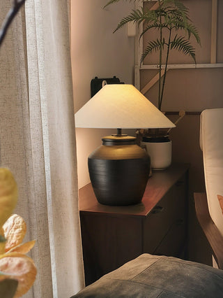 Lumarielle Lampe de Table Moderne en Céramique