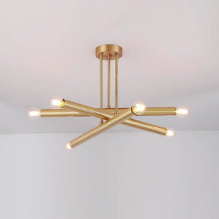 Erliren Lustre Métallique Moderne Minimaliste