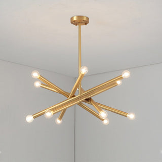 Erliren Lustre Métallique Moderne Minimaliste