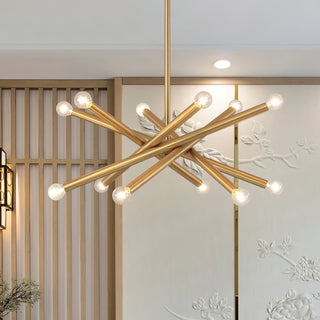 Erliren Lustre Métallique Moderne Minimaliste