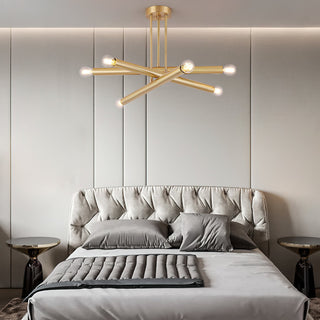 Erliren Lustre Métallique Moderne Minimaliste