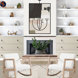 Sytala Lustre en Métal et Céramique Moderne Minimaliste