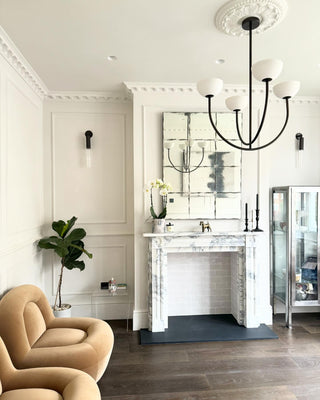 Sytala Lustre en Métal et Céramique Moderne Minimaliste