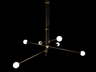 LustraLustre SI Laiton Verre Globe