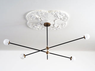 LustraLustre SI Laiton Verre Globe