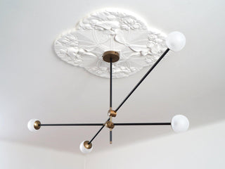 LustraLustre SI Laiton Verre Globe