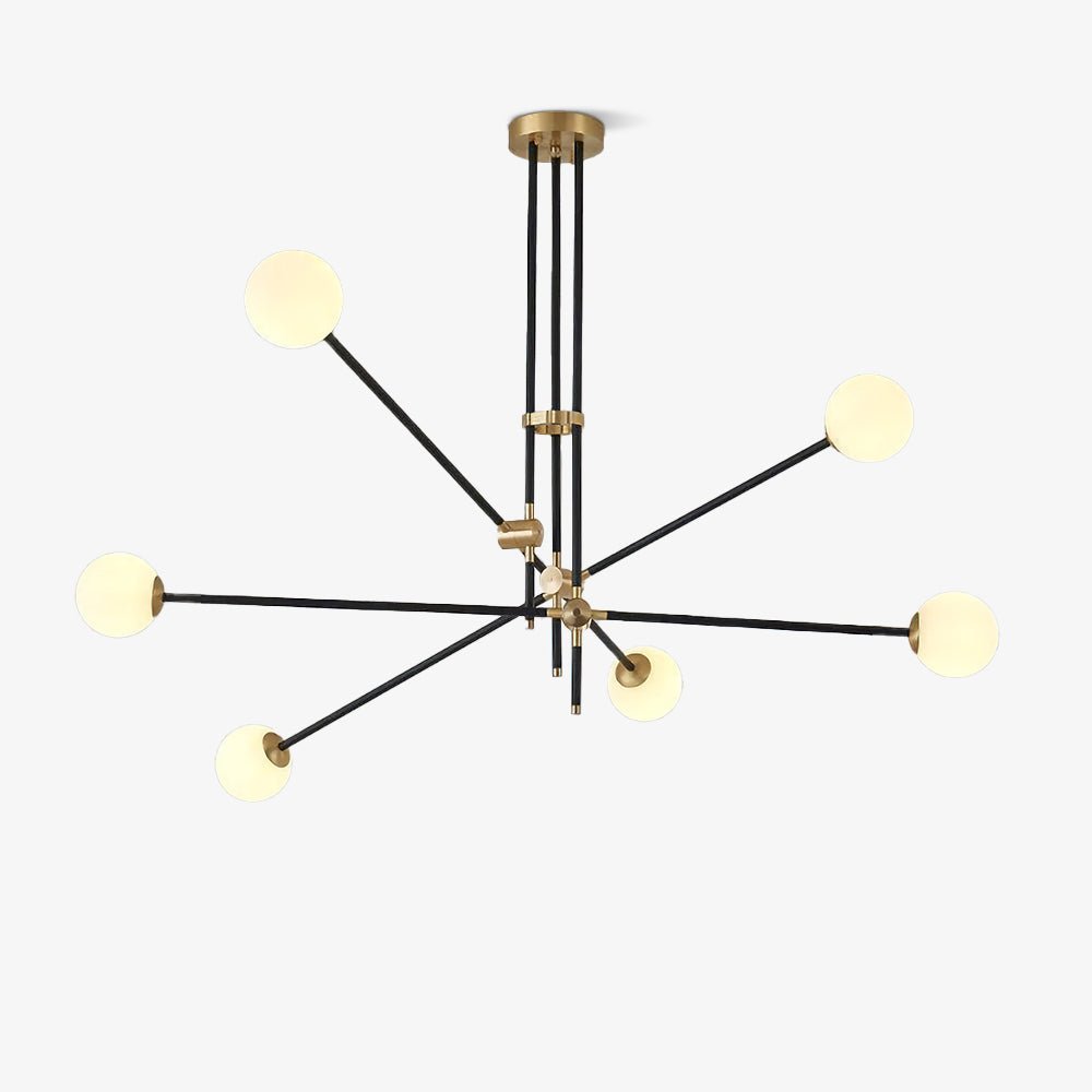 Ravelia SI Laiton Verre Globe