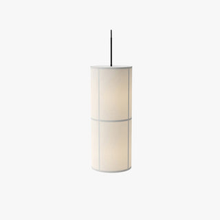 Kovar Suspension Cylindre Vintage. Métal/Soie. Blanc/Beige/Noir. Chambre à Coucher/Salon-Luire