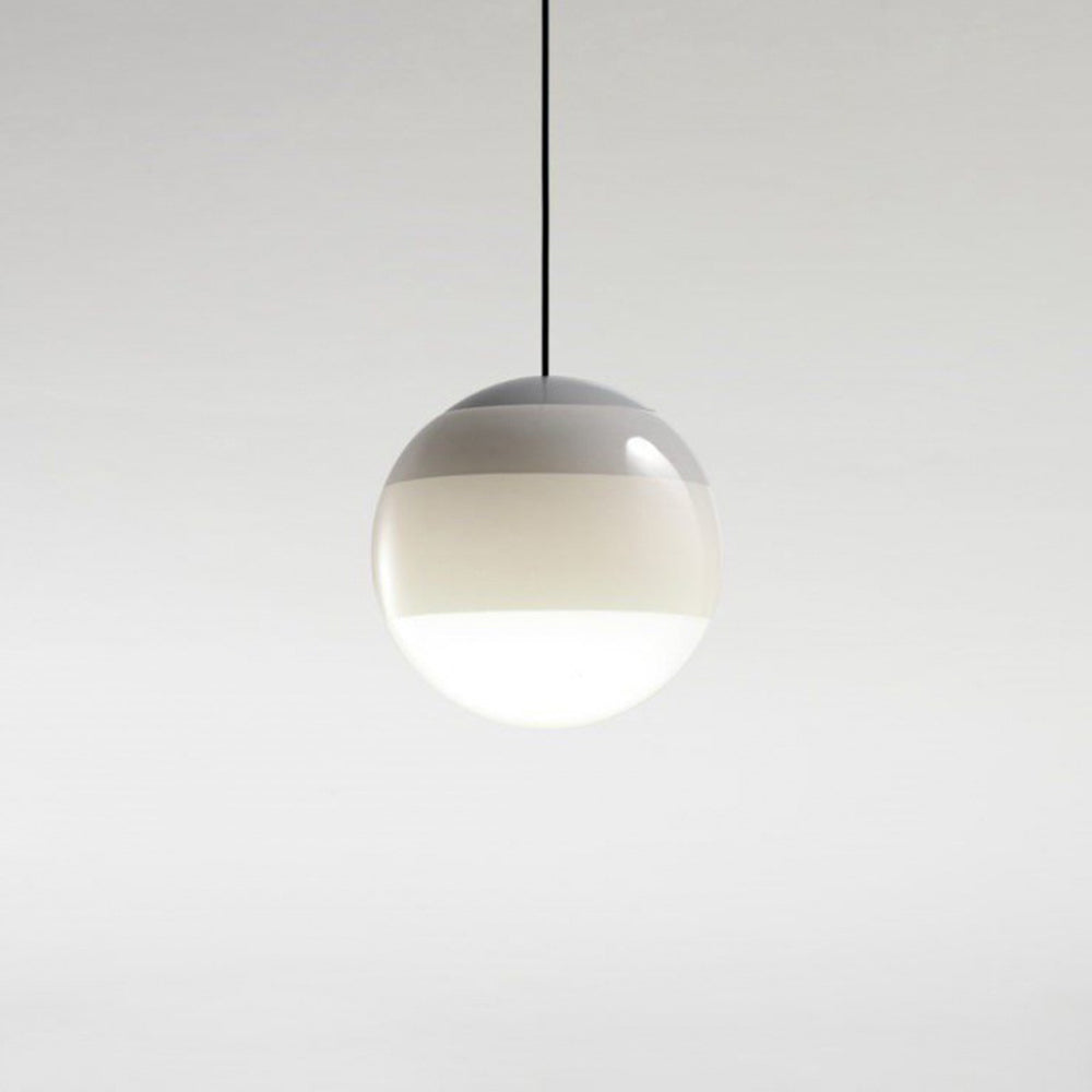 Vioxa Suspension Bulle Moderne Verre. Noir/Gris/Bleu/Rose. Salon-Cielum