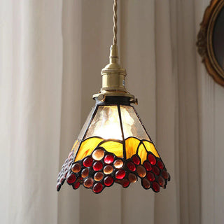 Tiffany Vintage Suspension Verre Chambre À Coucher/Salle À Manger